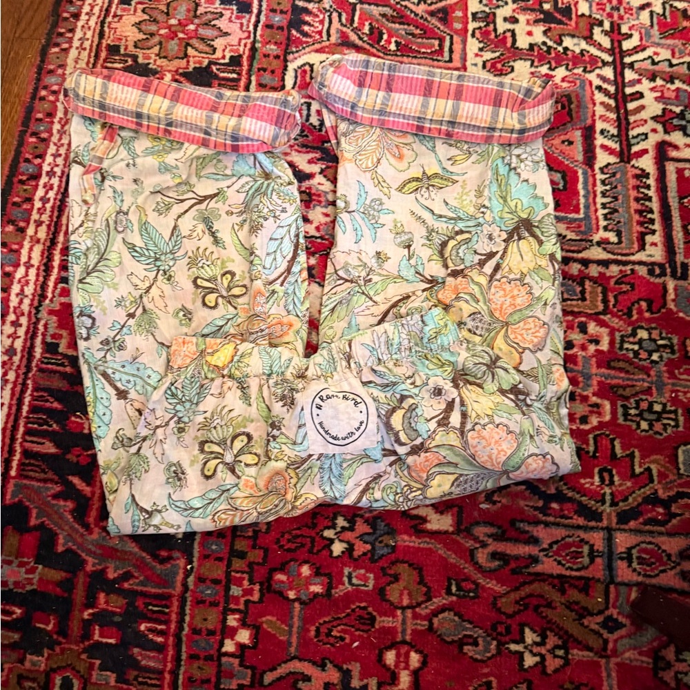 Floral Straight Leg Jeans